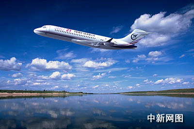 Chinese ARJ21 regional jet