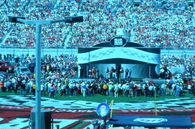 Driver intros 30 minutes before start